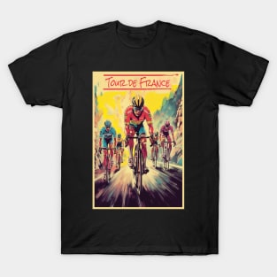 Tour de France, Poster T-Shirt